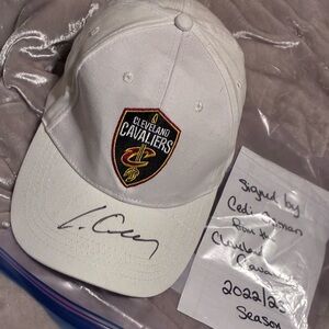 Signed Cleveland Cavaliers Cap